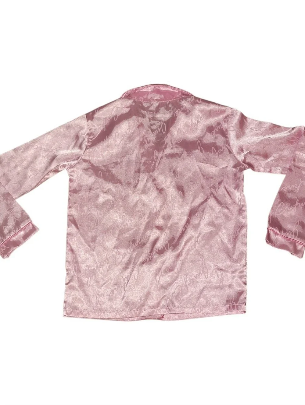 Juicy Couture Pink Satin Sleepwear Set Size 4/5 Girls.